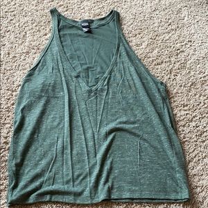 Green mesh Victoria secret workout tank